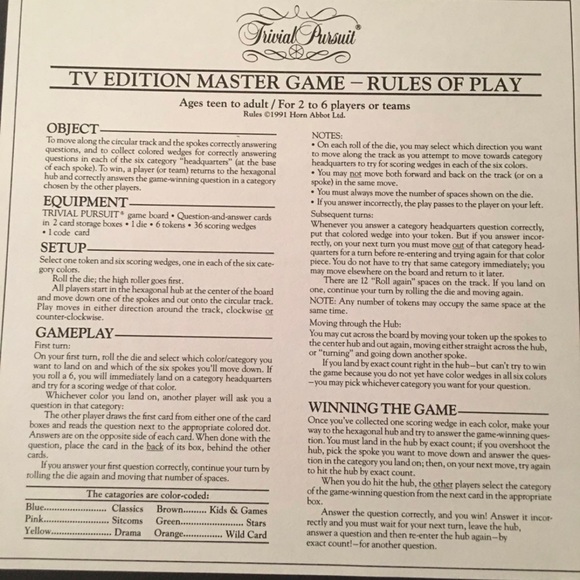 Trivial Pursuit TV Edition 80’s - Picture 3 of 7